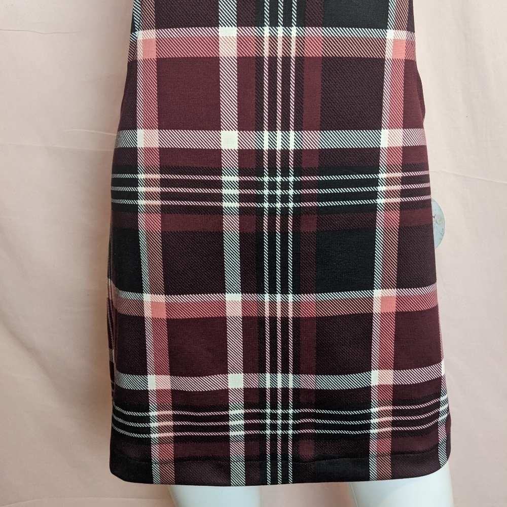 Jolie & Joy Plaid Pinafore Dress - Picture 3 of 7